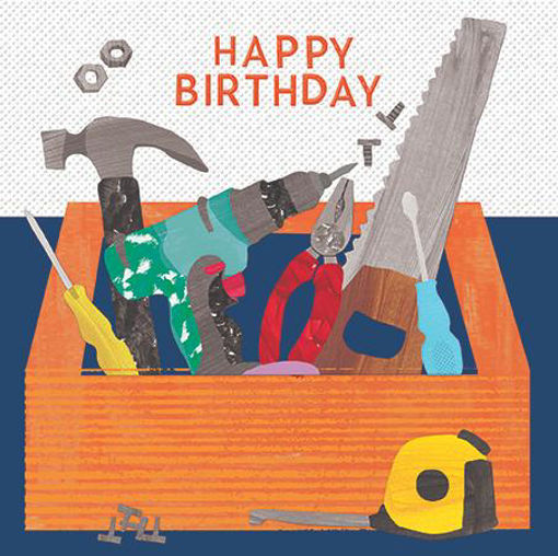 Picture of HAPPY BIRTHDAY TOOLS CARD
